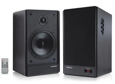 MICROLAB Microlab SOLO6C Aktivni drveni zvucnici 2.0 100W RMS(2x50W) 6.5+1, daljinski, 3.5mm, Bluetooth Slika 1