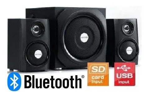 MICROLAB Microlab TMN9BT Aktivni drveni zvucnici 2.1 sistem 40W RMS (18W+2*11W) SD, USB, 3,5mm, Bluetooth Slika 1