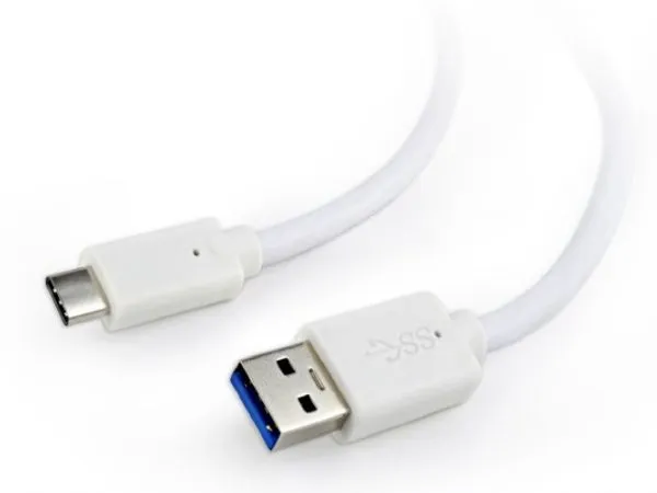 CCP-USB3-AMCM-6-W Gembird 3A/36W USB 3.0 AM to Type-C cable (AM/CM), 1.8 m, white Slika 3