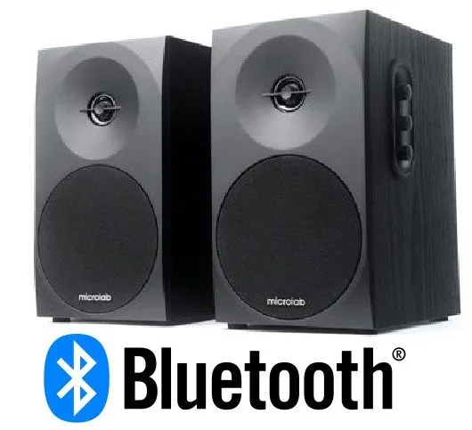 MICROLAB Microlab B70BT Aktivni drveni zvucnici 2.0 20W RMS(2x10W) 3,5mm Bluetooth Slika 2