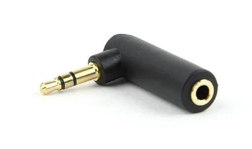 GEMBIRD A-3.5M-3.5FL Gembird 3.5 mm stereo audio right angle adapter, 90° Slika 2