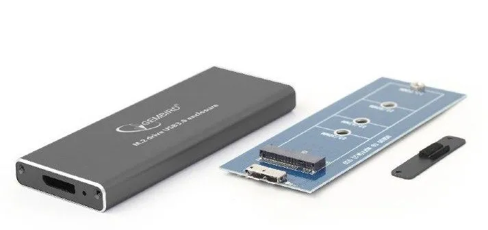 GEMBIRD EE2280-U3C-01 Gembird Kuciste za M.2 za sata SSD (NGFF) memoriju USB3.0 black Slika 1