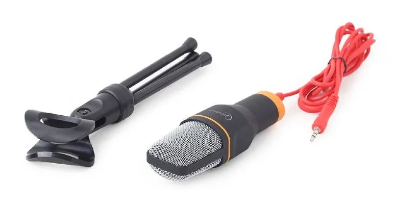 GEMBIRD MIC-D-03 Gembird mikrofon sa tripodom 3,5mm black Slika 4