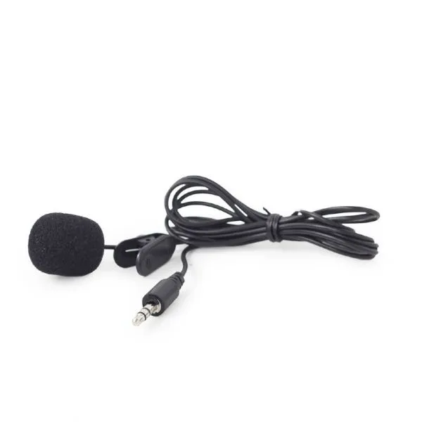 GEMBIRD MIC-C-01 Gembird Clip-on mikrofon 3.5mm black Slika 1