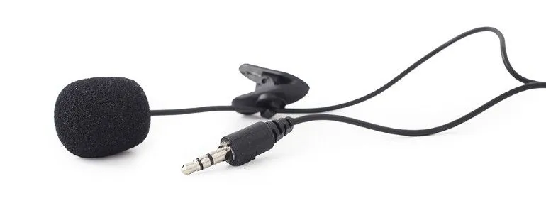 GEMBIRD MIC-C-01 Gembird Clip-on mikrofon 3.5mm black Slika 2