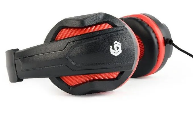GEMBIRD GHS-03 Gembird Stereo gejmerske slusalice sa mikrofonom+volume kontrolom matte black, 2x3.5mm Slika 1