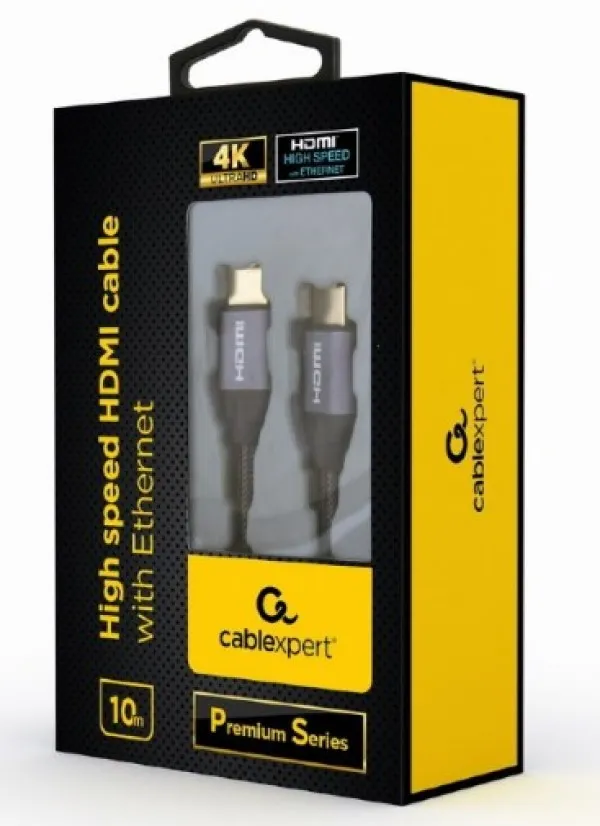 GEMBIRD CCBP-HDMI-10M Gembird HDMI kabl, High speed, ethernet support 3D/4K TV Premium Series 10m blister Slika 2