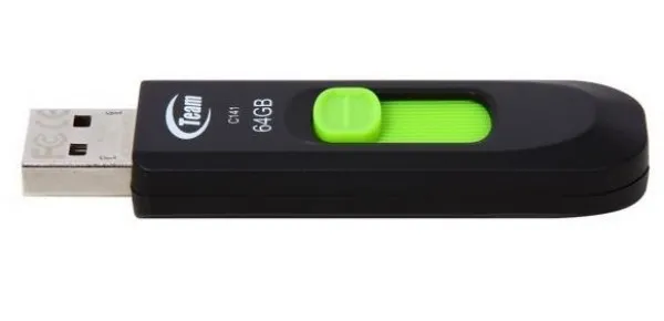 TEAM GROUP TeamGroup 64GB C141 USB 2.0 GREEN TC14164GG01 Slika 1