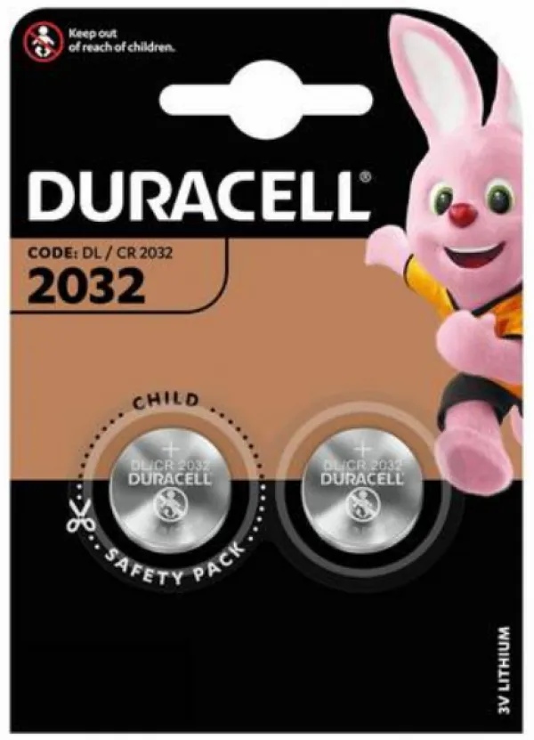 DURACELL Duracell LM CR2032 LITHIUM 3V PAK2 CK baterije dugme Slika 1
