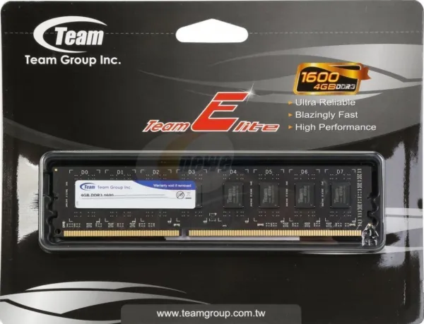 TEAM GROUP TeamGroup DDR3 TEAM ELITE UD-D3 4GB 1600MHz 1,5V 11-11-11-28 TED34G1600C1101 Slika 1