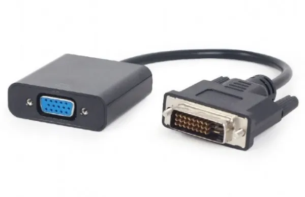 GEMBIRD A-DVID-VGAF-01 Gembird DVI-D to VGA adapter cable 24+1, black A Slika 1