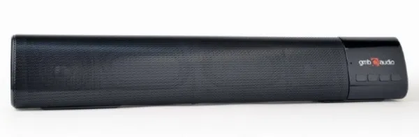 GEMBIRD SPK-BT-BAR400-01 Gembird Bluetooth speaker soundbar 2x5W FM, USB, SD, AUX, mikrofon, black Slika 3