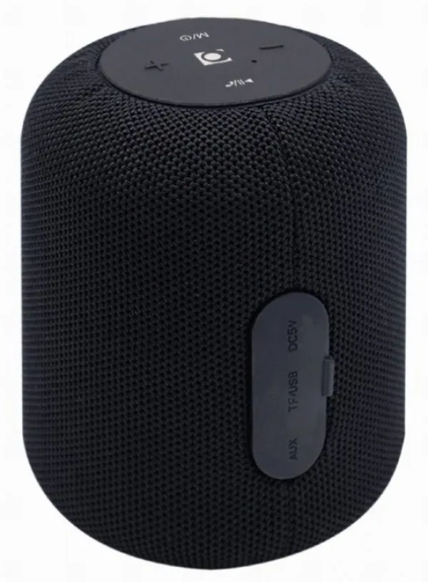 SPK-BT-15-BK Gembird Portable Bluetooth speaker +handsfree 5W, USB, SD, AUX, black FO Slika 1