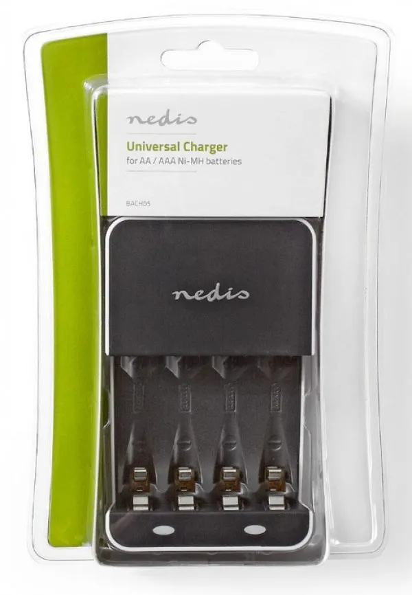NEDIS BACH05 Nedis Punjac baterija AA/AAA LED indikator Slika 2