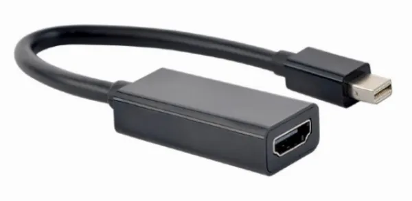 GEMBIRD A-mDPM-HDMIF4K-01 Gembird 4K Mini DisplayPort to HDMI adapter cable, black Slika 1
