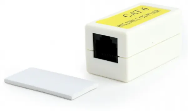GEMBIRD NCA-LC6-01 Gembird Cat.6 LAN coupler white Spojnica za kabl RJ-45F Slika 2