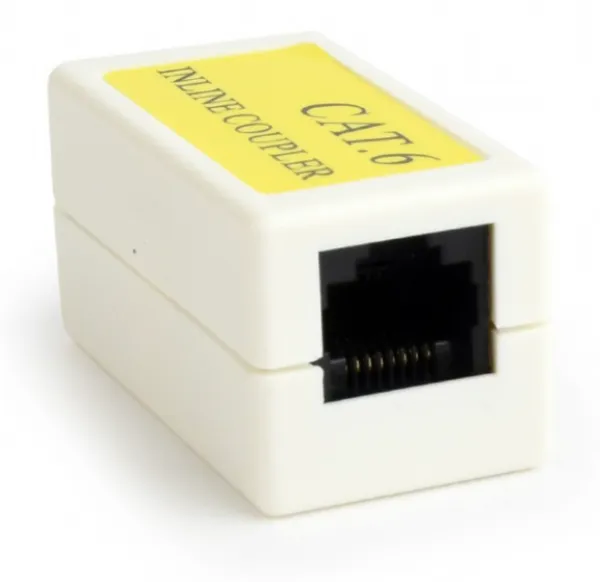 GEMBIRD NCA-LC6-01 Gembird Cat.6 LAN coupler white Spojnica za kabl RJ-45F Slika 4