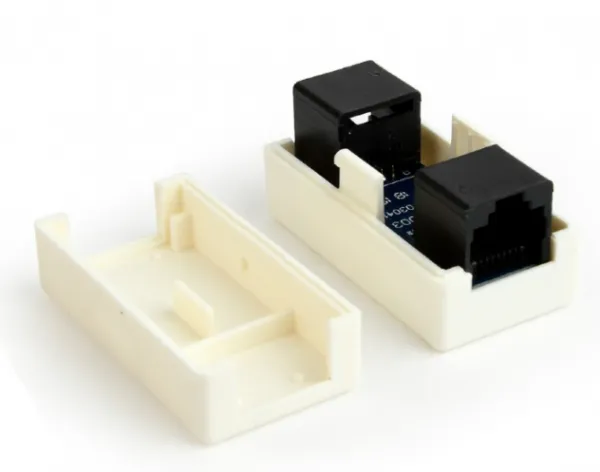 GEMBIRD NCA-LC6-01 Gembird Cat.6 LAN coupler white Spojnica za kabl RJ-45F Slika 1