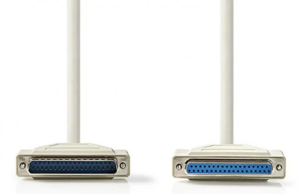 NEDIS CCGP52110IV20 Kabl za stampac D-Sub 25-pin Male - D-Sub 25-pin Female, 2m Slika 2