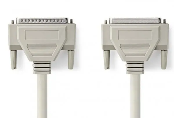 NEDIS CCGP52110IV20 Kabl za stampac D-Sub 25-pin Male - D-Sub 25-pin Female, 2m Slika 3