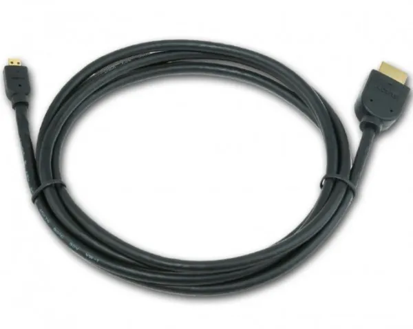 GEMBIRD CC-HDMID-6 Gembird HDMI male to micro D-male black kabl 1.8m Slika 4