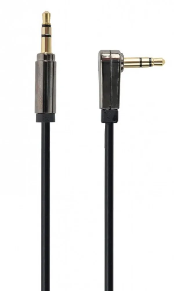 GEMBIRD CCAP-444L-6 Gembird 3.5mm stereo plug to 3.5mm stereo plug audio kabl pod uglom pozlaceni kon. 1,8m Slika 3