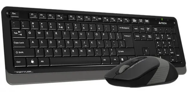 A4 TECH A4-FG1010 A4Tech Fstyler Bezicna tastatura YU-LAYOUT + bezicni mis USB, Grey Slika 3