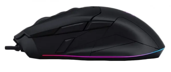 A4 TECH A4-W70 Max A4Tech Bloody RGB Gejmerski opricki mis, 2000Hz/100-10.000 Dpi, Black USB 126mm Slika 3