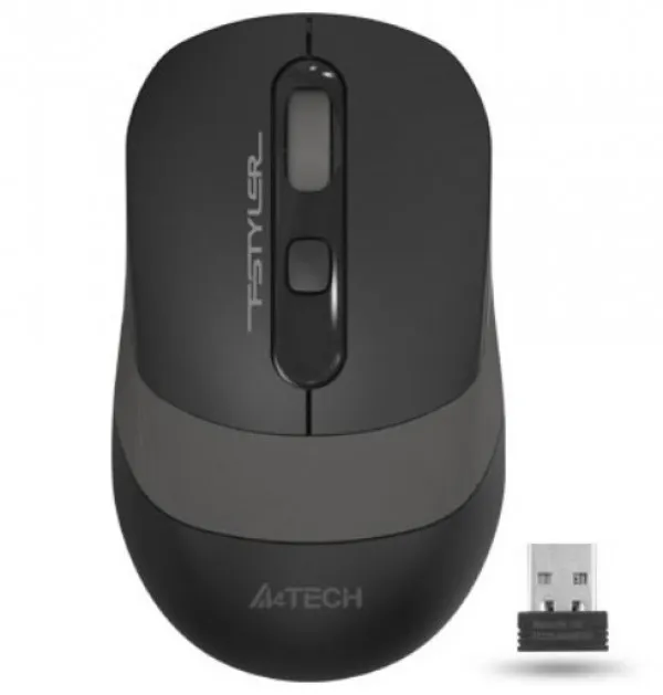 A4 TECH A4-FG10 GREY A4Tech Fstyler V-Track bezicni opticki mis 2.4Ghz, 125Hz/1000-1600-2000Dpi, 108mm, USB Slika 3