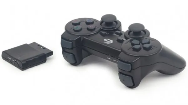GEMBIRD JPD-WDV-01 Gembird Bezicni gamepad sa dvostrukom vibracijom, PS2 / PS3 / PC Slika 1
