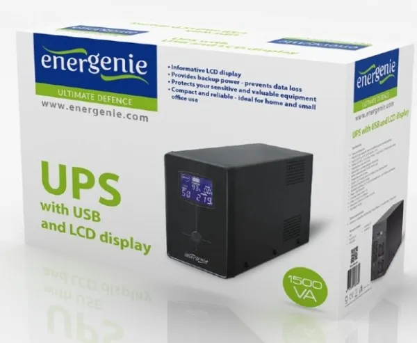 GEMBIRD EG-UPS-034 Gembird UPS sa stabilizatorom 1500VA 900W LCD Slika 4