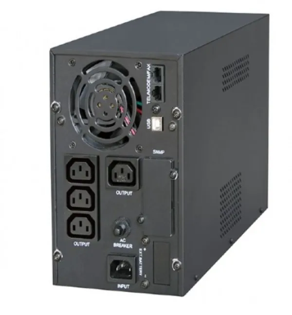 GEMBIRD EG-UPS-PS2000-01 Gembird UPS sa stabilizatorom 2000VA (1600W) pure sine wave, LCD, USB, black Slika 4