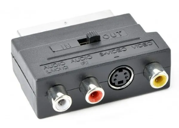 GEMBIRD CCV-4415 Gembird 3 X RCA and 1 X S-Video plugs on one side and SCART on other side Slika 3