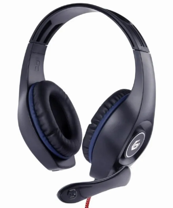 GEMBIRD GHS-05-B Gembird Stereo gejmerske slusalice sa mikrofonom+volume kontrolom 3.5mm BLUE Slika 2
