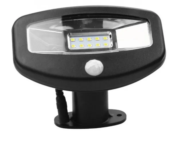 PROSTO Solarni LED reflektor sa PIR senzorom 1W LRFS-15S010-W/BK Slika 2