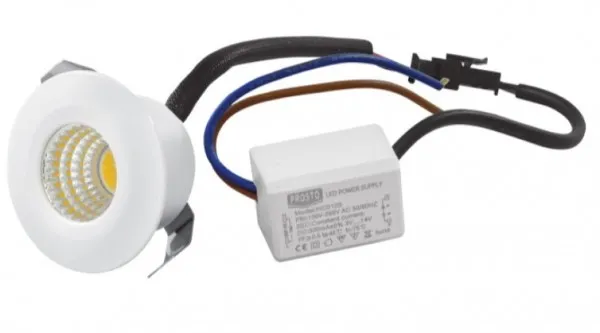 PROSTO LED Ugradna lampa 3W 3200K toplo bela 28x40mm LUG-012-3/WW Slika 3