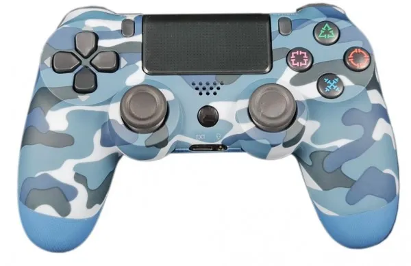 GEMBIRD JPD-Wireless-Thrillershock PC/PS4 CAMO BLUE Gembird Bezicni gamepad sa dvostrukom vibracijom v2 Slika 4