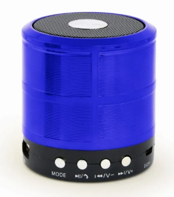 GEMBIRD SPK-BT-08-B Gembird Portable Bluetooth speaker +handsfree 3W, FM, microSD, AUX, blue FO Slika 1