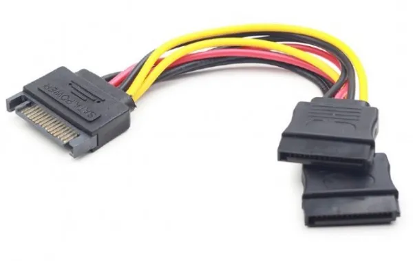 GEMBIRD CC-SATAM2F-01 Gembird SATA power splitter cable, 0.15 m A Slika 2