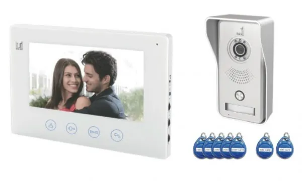 TEH-TEL Kolor video interfon top 7, RFID citac RL-B17IID Slika 1