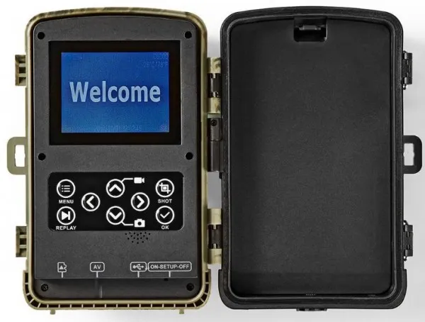 NEDIS WCAM150GN Kamera na baterije za spoljnu upotrebu, 16MPix (5Mpix CMOS) 20m, LCD, Night vision Slika 3