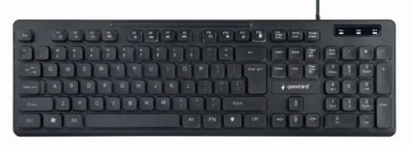 GEMBIRD KB-UML-02 Gembird Rainbow multimedijalna tastatura sa pozadinskim osvetljenjem, US layout USB Slika 2