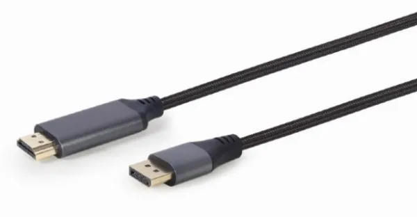 GEMBIRD CC-DP-HDMI-4K-6 Gembird DisplayPort na HDMI interface kabl,4K at 60 Hz, Premium Series 1.8m Slika 3