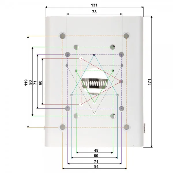Dahua nosac PFA150 stubni nosac za PTZ kamere Slika 2