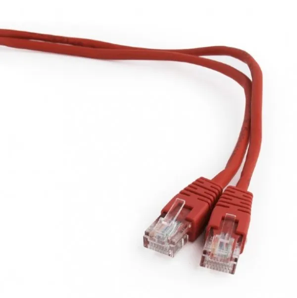 GEMBIRD PP12-0.5M/R Gembird Mrezni kabl, CAT5e UTP Patch cord 0.5m red Slika 3