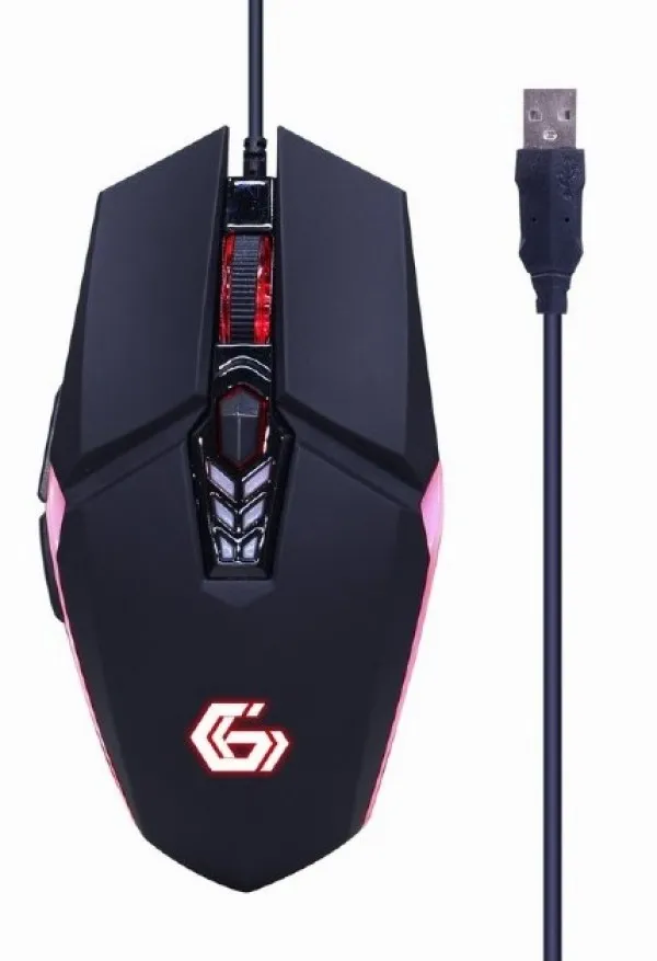 GEMBIRD GGS-UMGL4-02 Gembird 4-in-1 Gejmerski set Ghost tastatura, mis, slusalice i podloga Slika 4