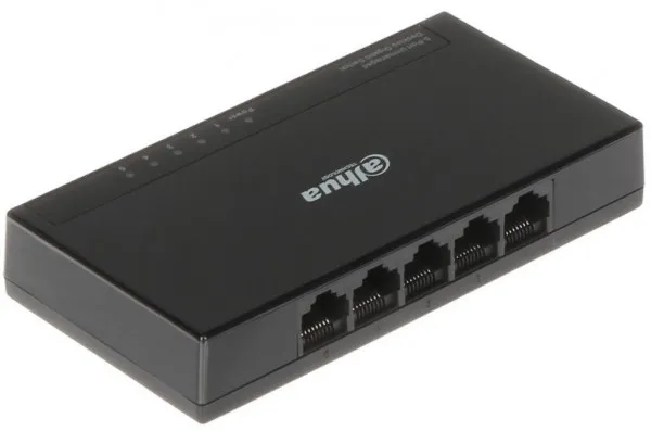 Dahua switch PFS3005-5GT-L LAN 5-Port Gigabitni RJ45 Ports 10/100/1000M ( ) Slika 1