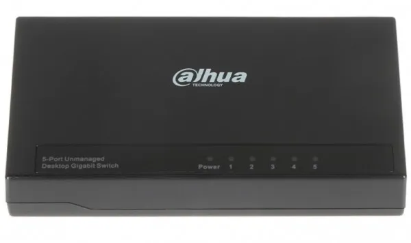 Dahua switch PFS3005-5GT-L LAN 5-Port Gigabitni RJ45 Ports 10/100/1000M ( ) Slika 2