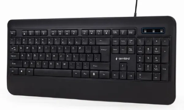 GEMBIRD KB-UML-03 Gembird Rainbow multimedijalna tastatura sa pozadinskim osvetljenjem, US layout USB Slika 1