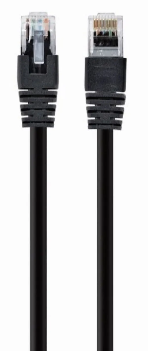 GEMBIRD PP12-1M/BK Gembird mrezni kabl, CAT5e UTP Patch cord1m, black Slika 3